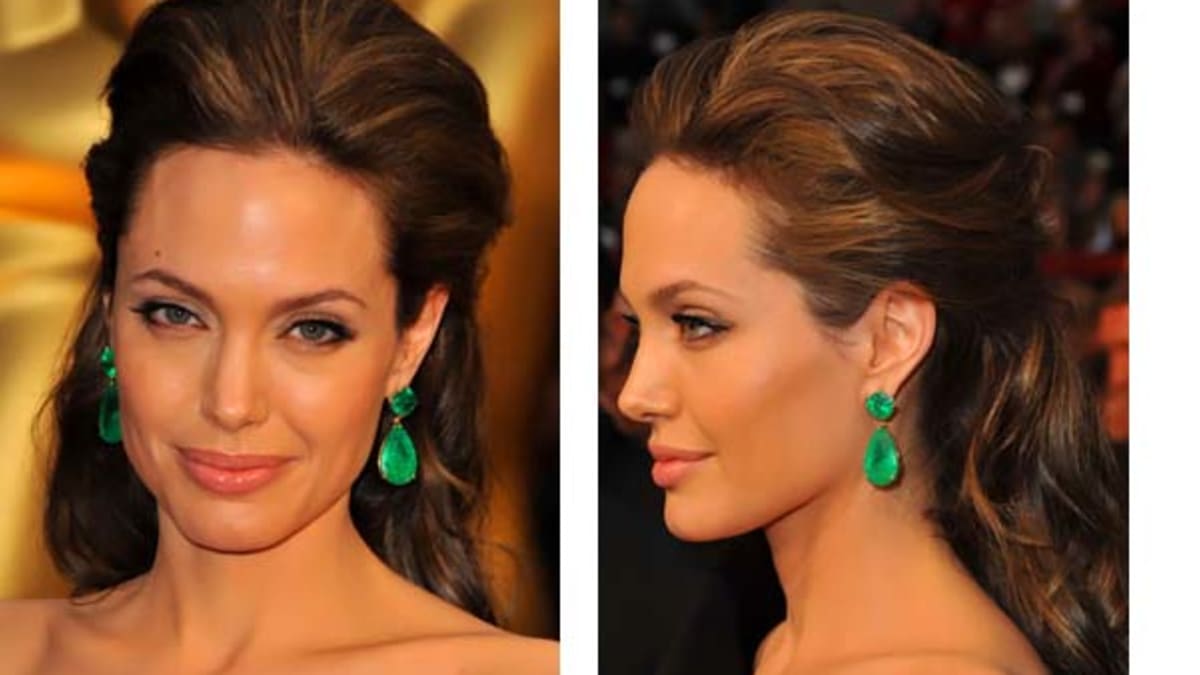 Do Like Angie: Angelina Jolie's Oscar Hairstyle Tips from David Babaii -  Beautygeeks