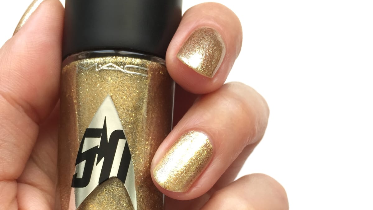 Mac Star Trek Nail Polish Swatches 16 Beautygeeks