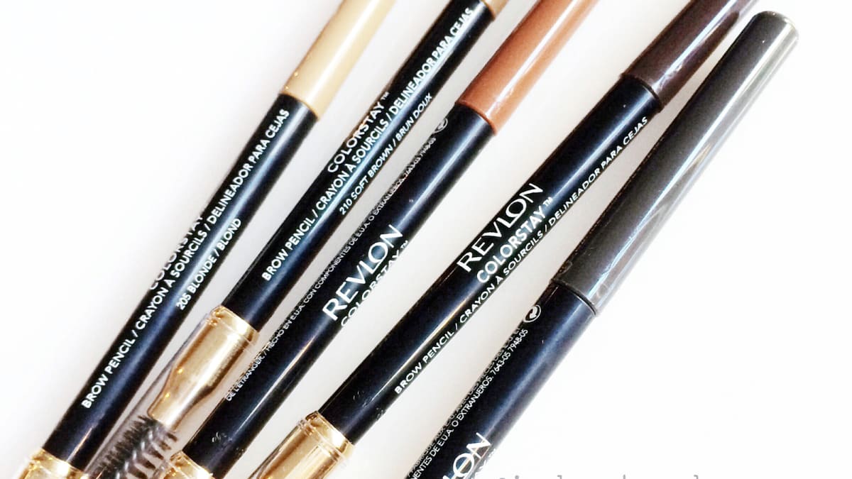 NEW REVLON COLORSTAY BROW PENCILS AND CRAYONS INCLUDE SOFT BLACK -  Beautygeeks