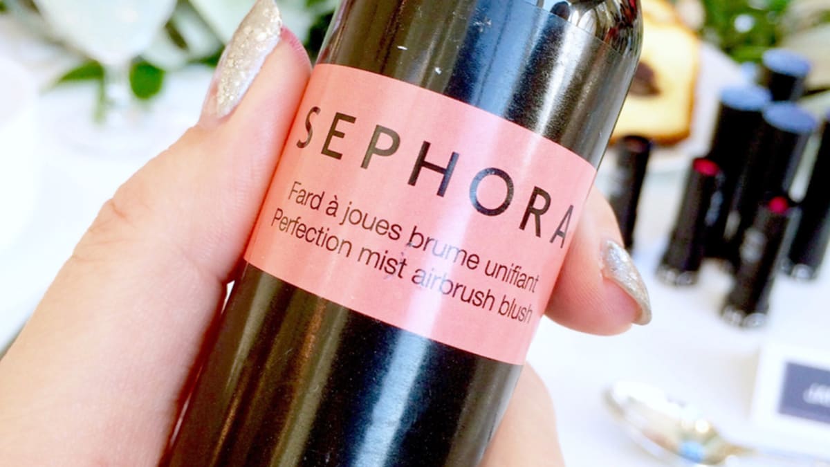 Spray blush hotsell makeup