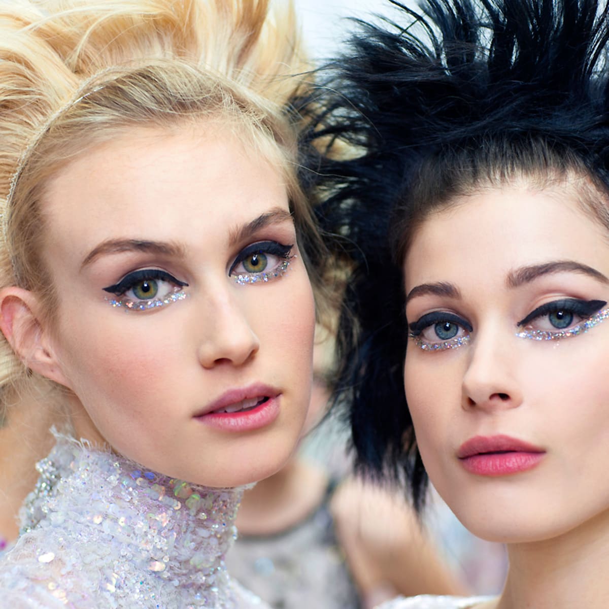 Glitterati Gaze: Let's Talk About These Chanel Sequin Eyes - Beautygeeks