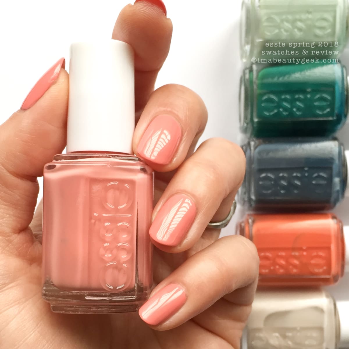 Diva Desle: Essie Nail Polish Review: Limited Addiction and Sew Psyched