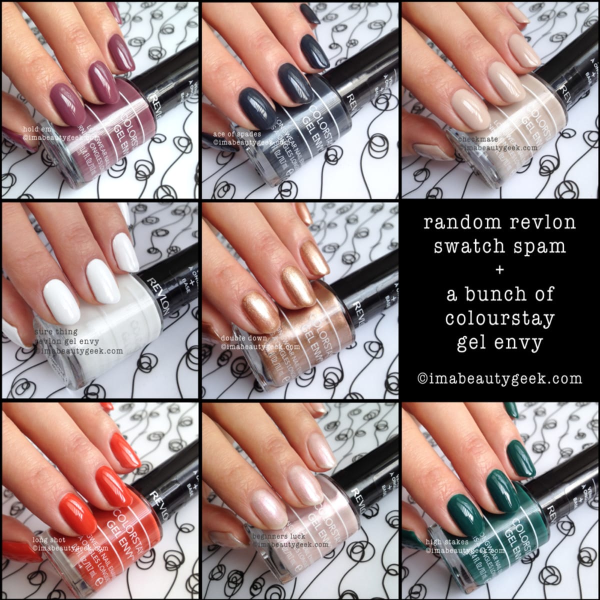 Revlon gel envy colours sale