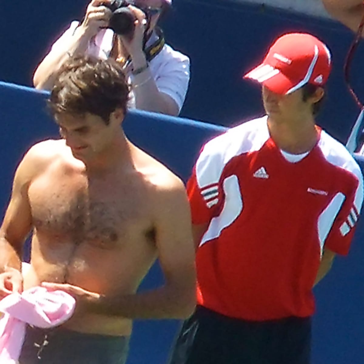 F is for Federer Roger Federer Shirtless Gillette Odour Shield Body Wash Beautygeeks