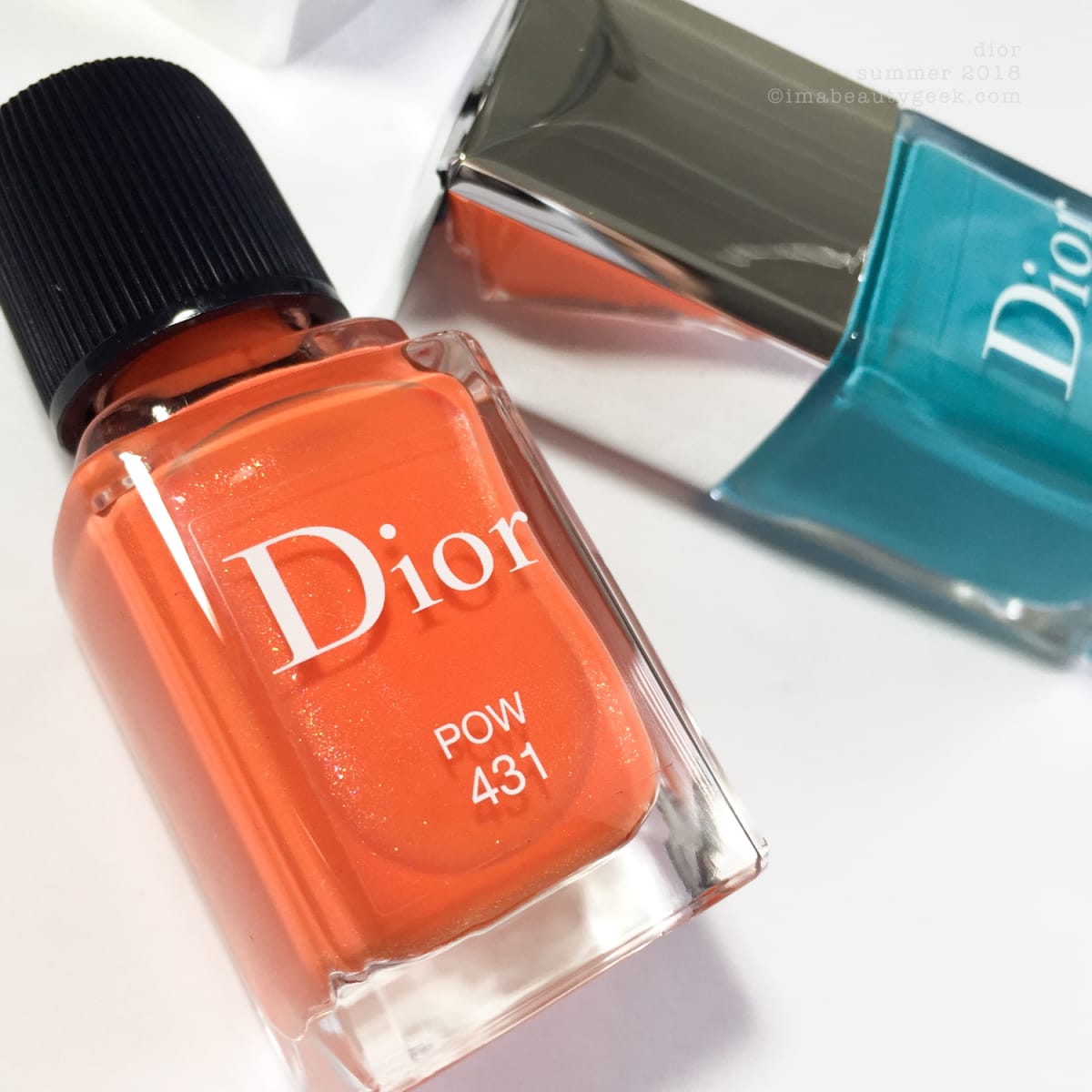 DIOR COOL WAVE SWATCHES POW SPLASH SUMMER 2018 Beautygeeks