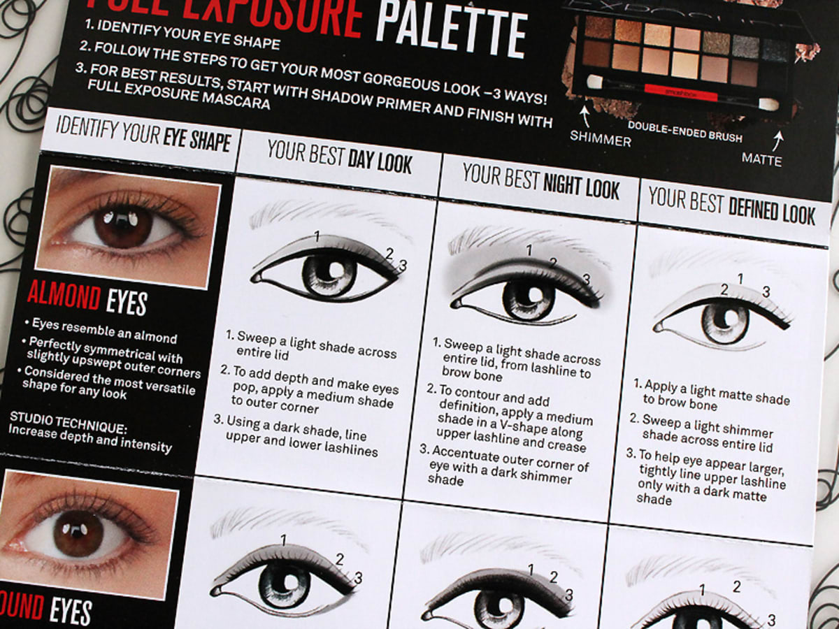 Girl Guide: How To Apply Makeup For Your Eye Shape + How To Figure Yours  Out - Beautygeeks