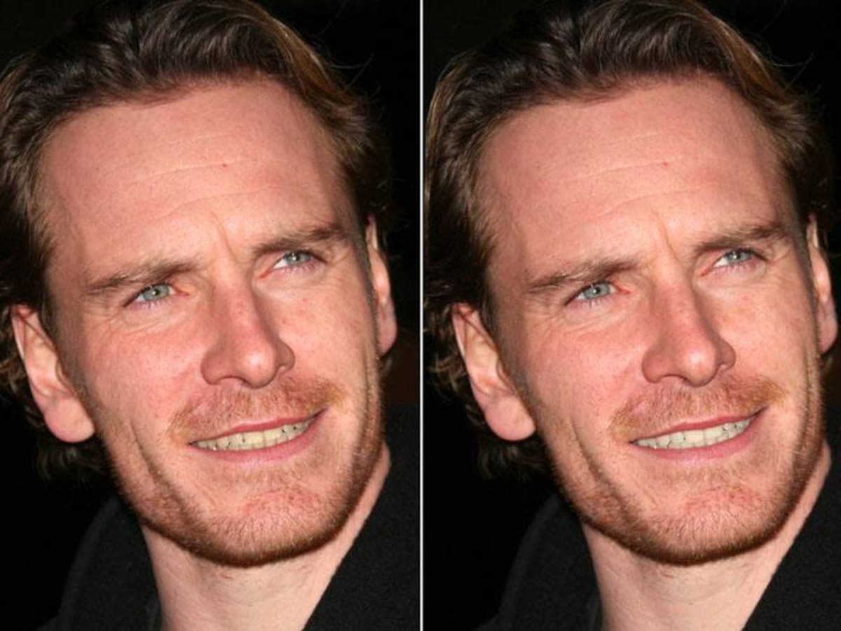 male celebrities before and after photoshop