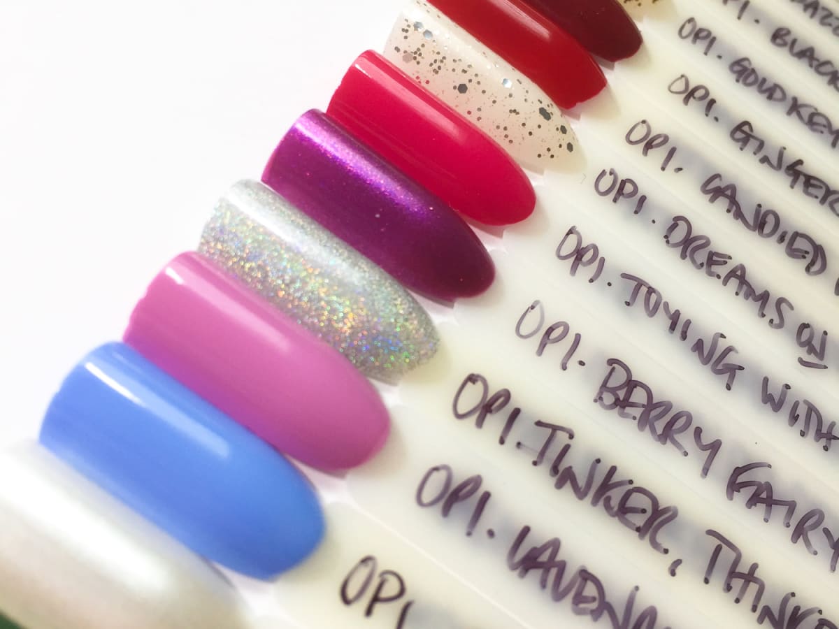 opi sweet memories swatch