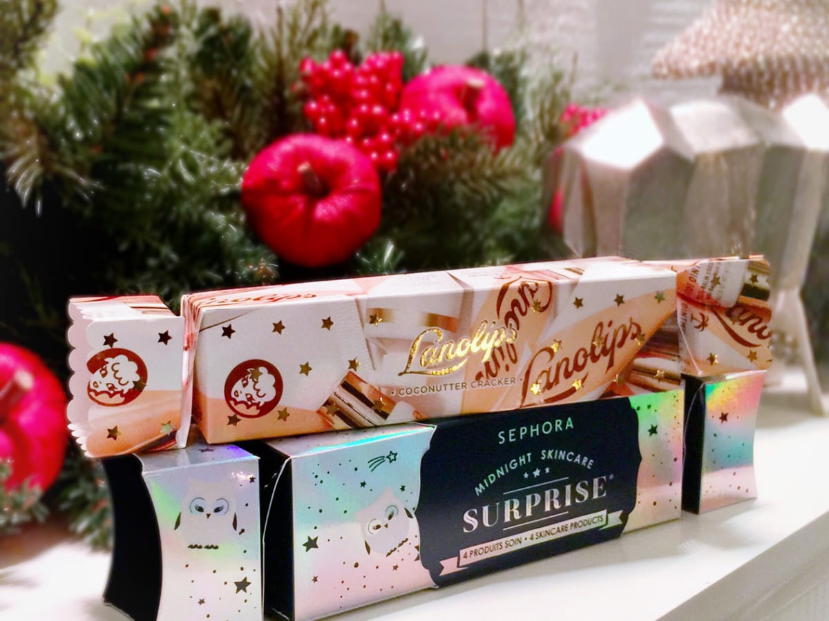Crackers de Noël : La bonne idée de cadeaux chez Sephora