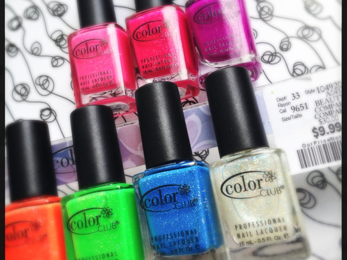 Color club glow in the dark nail polish 2025