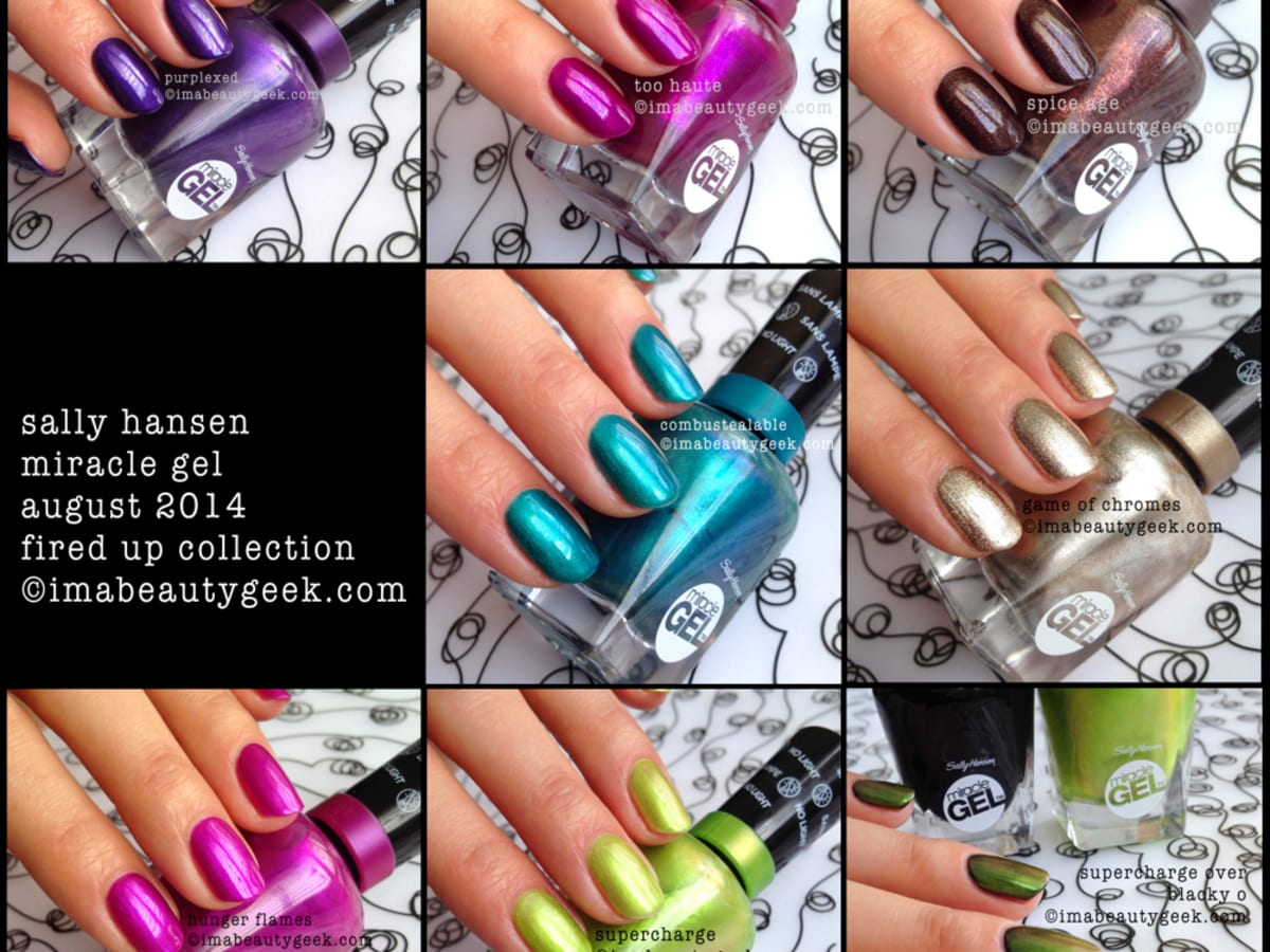 Sally hansen new arrivals miracle gel polish