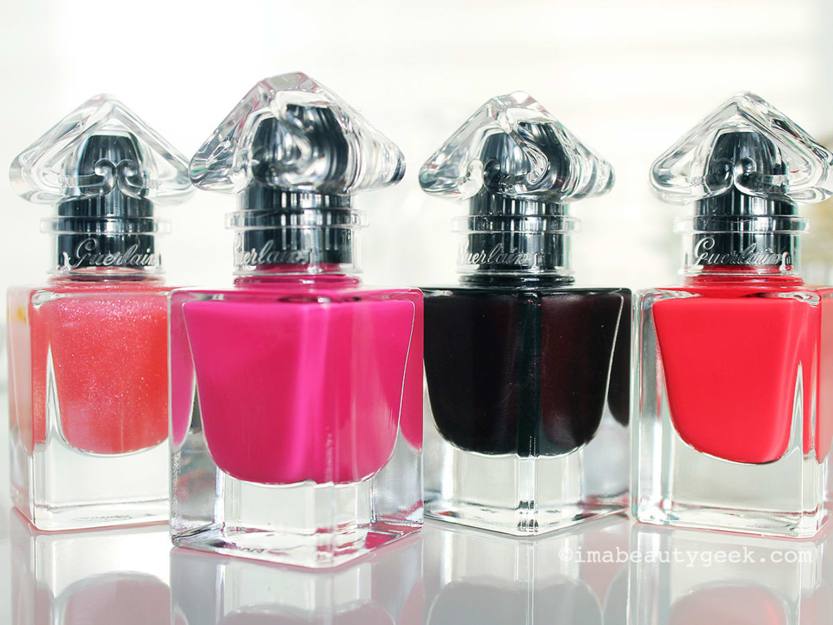 Guerlain la petite 2025 robe noire nail polish