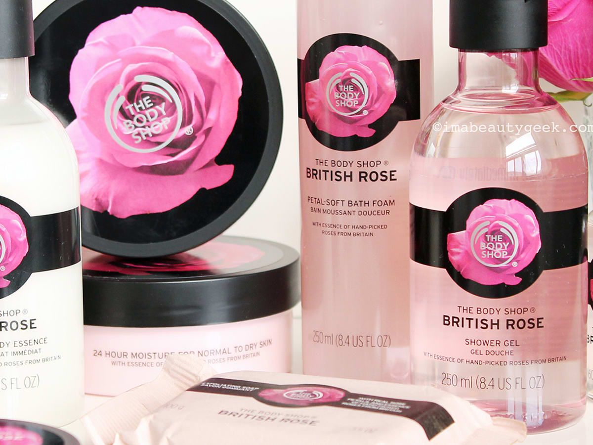 Body shop british rose perfume 2025 review
