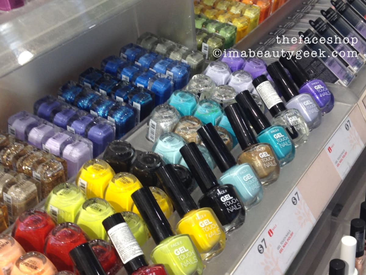 THEFACESHOP NAIL POLISH GLITTERS - Beautygeeks