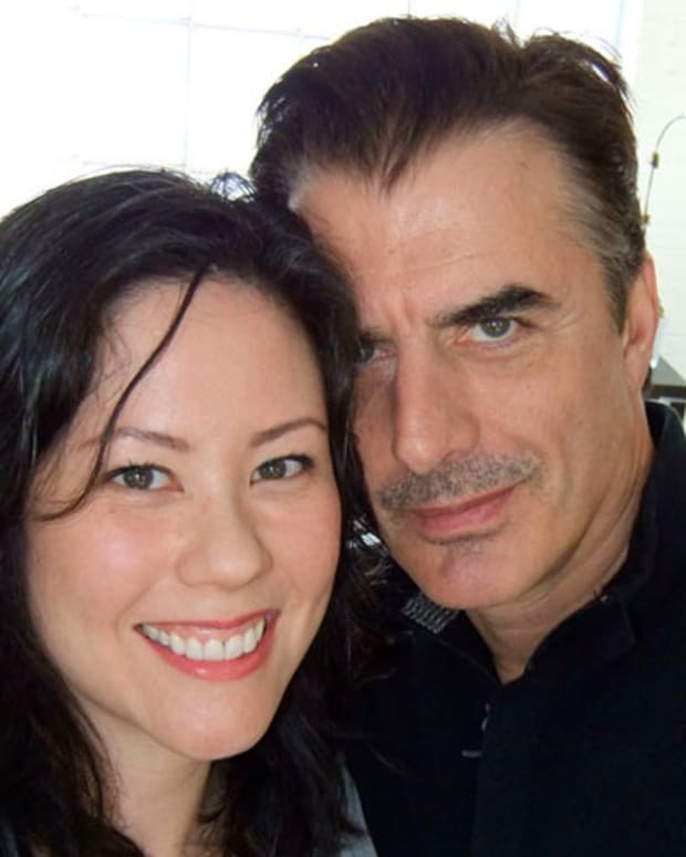 Janine_Falcon_with_Chris_Noth