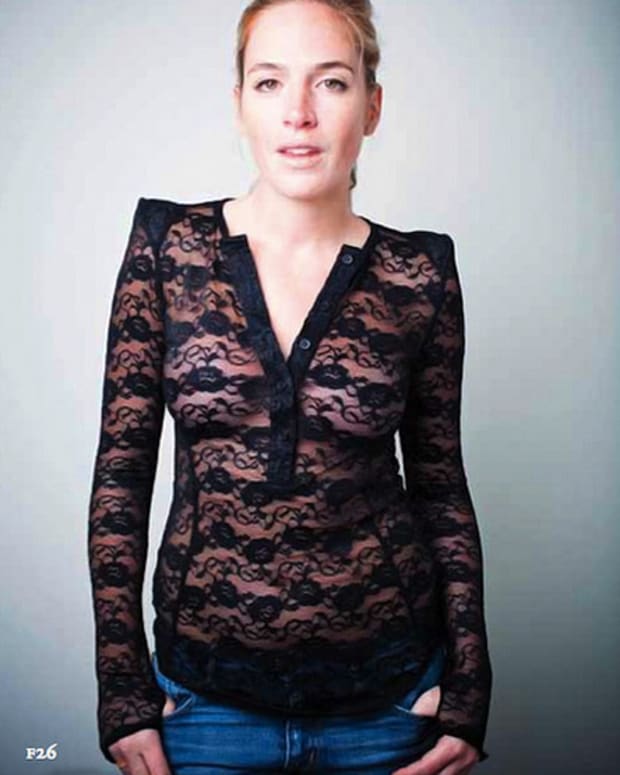 Madonna ordered this lace henley by Smythe_Fall 2010