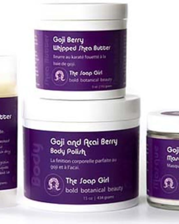 The Soap Girl Acai Berry collection
