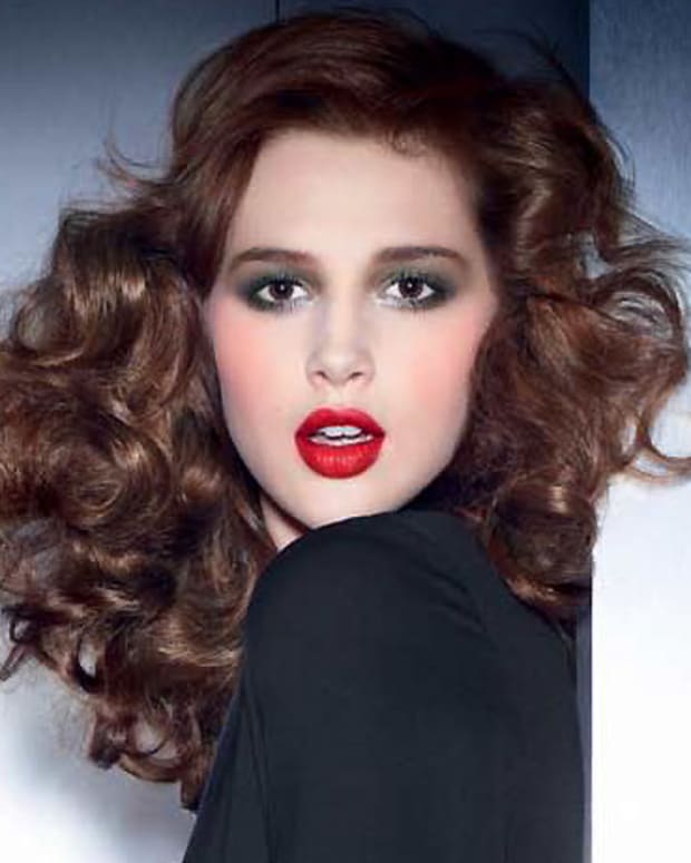 YSL Fall 2012 makeup ad image