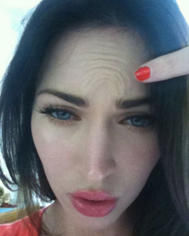 Megan Fox forehead