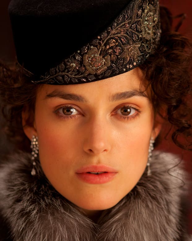 keira knightley's brow extensions for her role as Anna Karenina