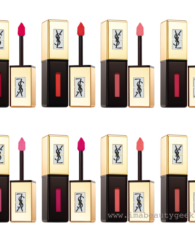 YSL Summer 2015 Pop Water Collection Glossy Stain Translucent lip colour Yves Saint Laurent