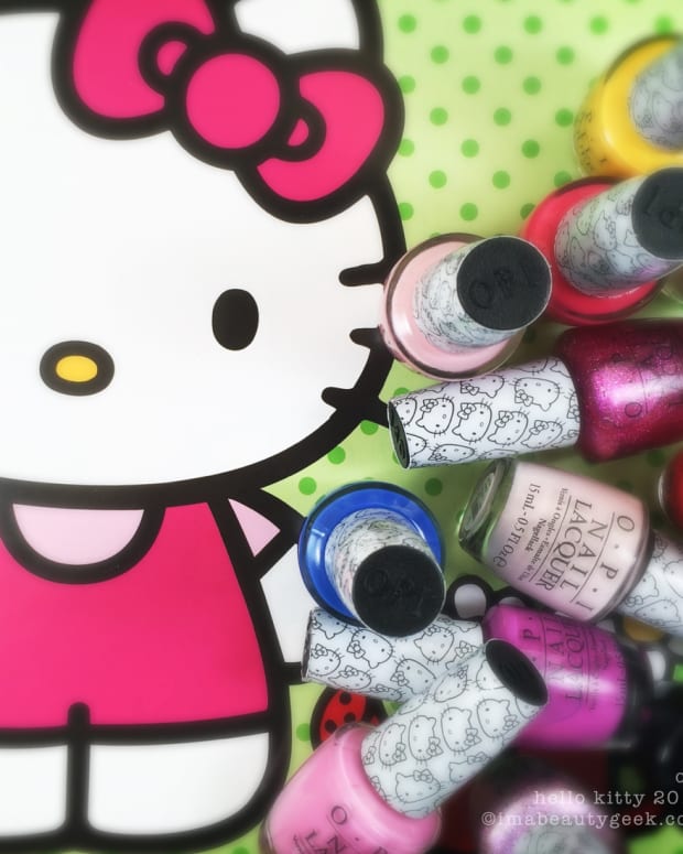 OPI Hello Kitty Swatches Review Comparisons