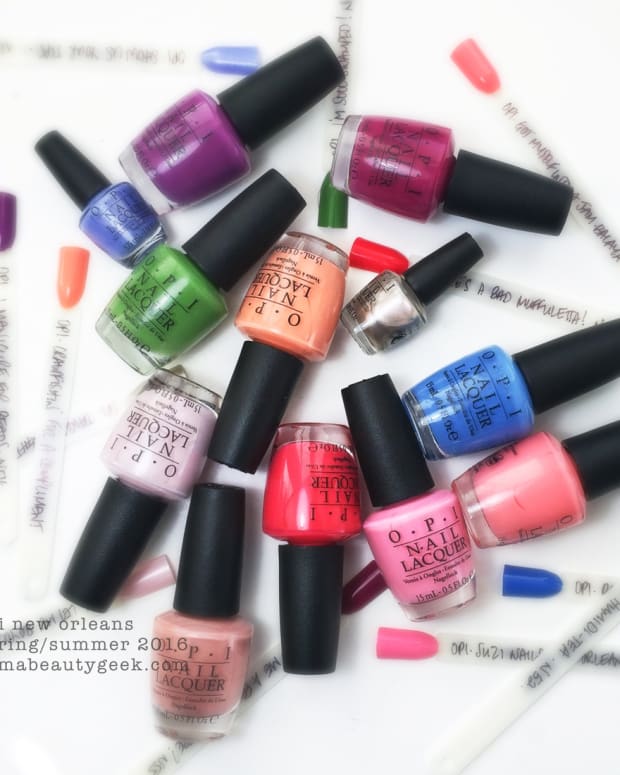 OPI New Orleans Collection Swatches Review Comparisons 2016