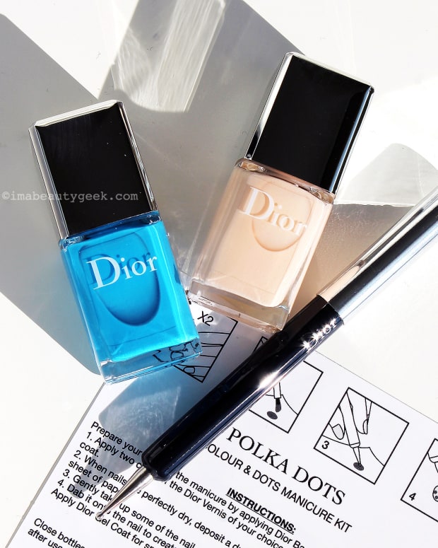 Dior Polka Dots Colour & Dots Manicure Kit in 001 Pastilles