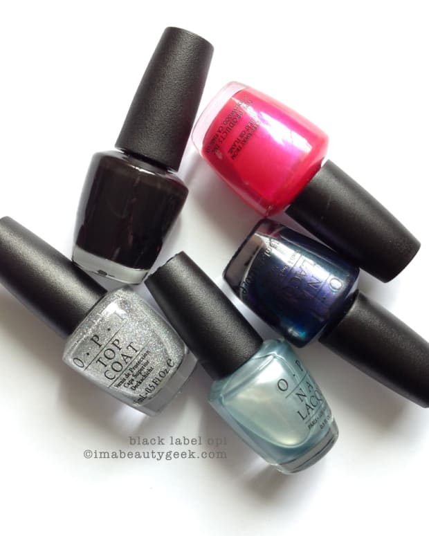 TBT #5 My Favourite Black Label OPI Polishes