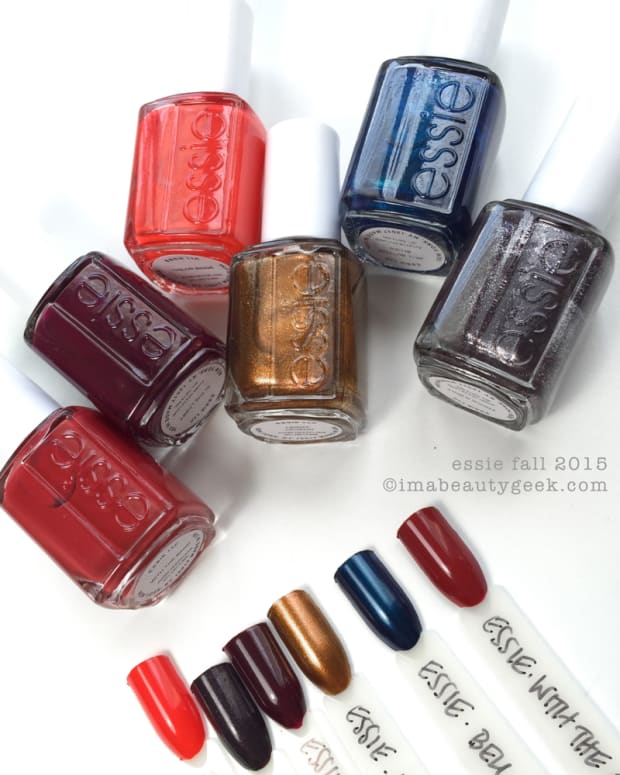 Essie Fall 2015 Swatches Review Beautygeeks