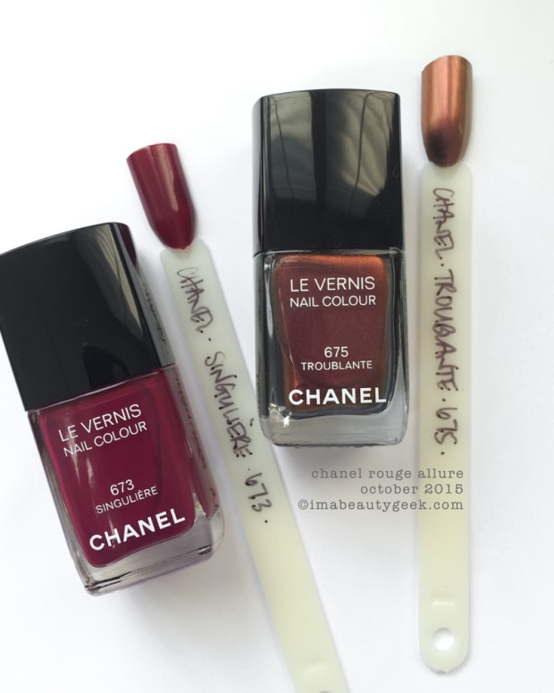 Chanel Rouge Allure Le Vernis 2015 Beautygeeks
