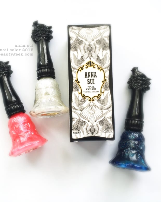 Anna Sui Nail Polish 2015 Manigeek Swatches Review
