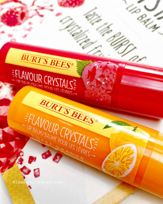 Burt's Bees Flavour Crystals lip balm