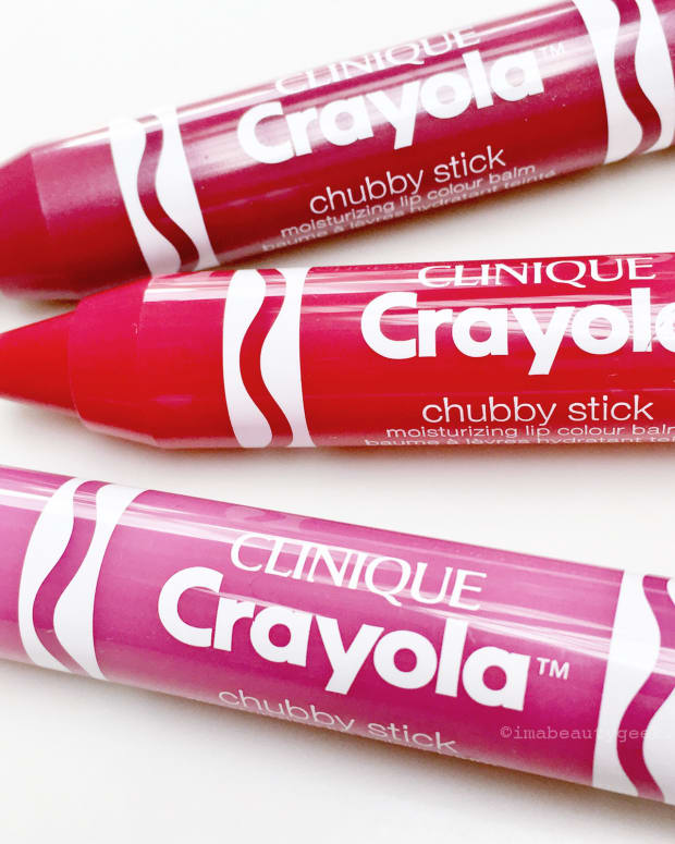 Clinique Crayola Chubby Sticks_moisturizing lip colour balm_pink sherbert_wild strawberry_mauvelous