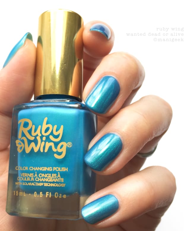 Ruby Wing Wanted Dead or Alive Color Changing Nail Polish