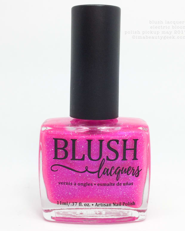 Blush Lacquers Electric Bloom_Polish Pickup Indie Nail Polish Swatches