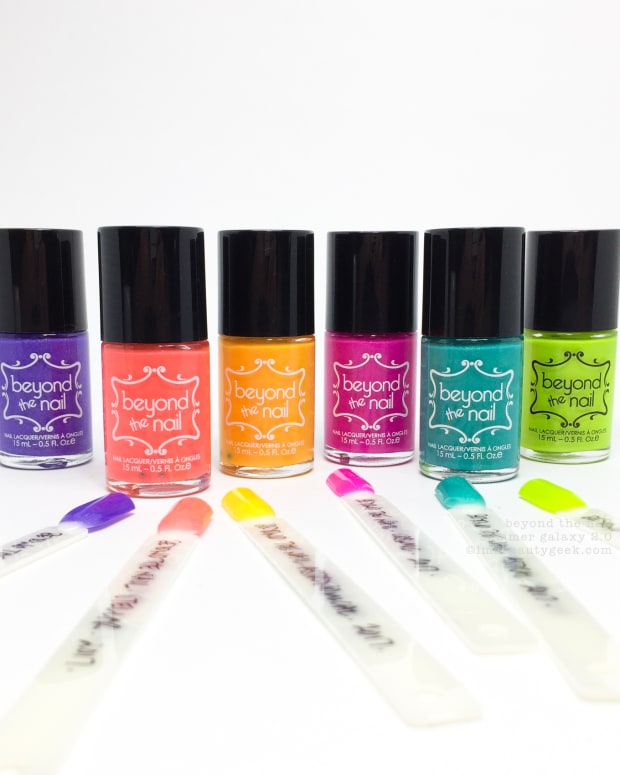 Beyond the Nail Summer Galaxy 2.0 Indie Expo Canada Swatches Review