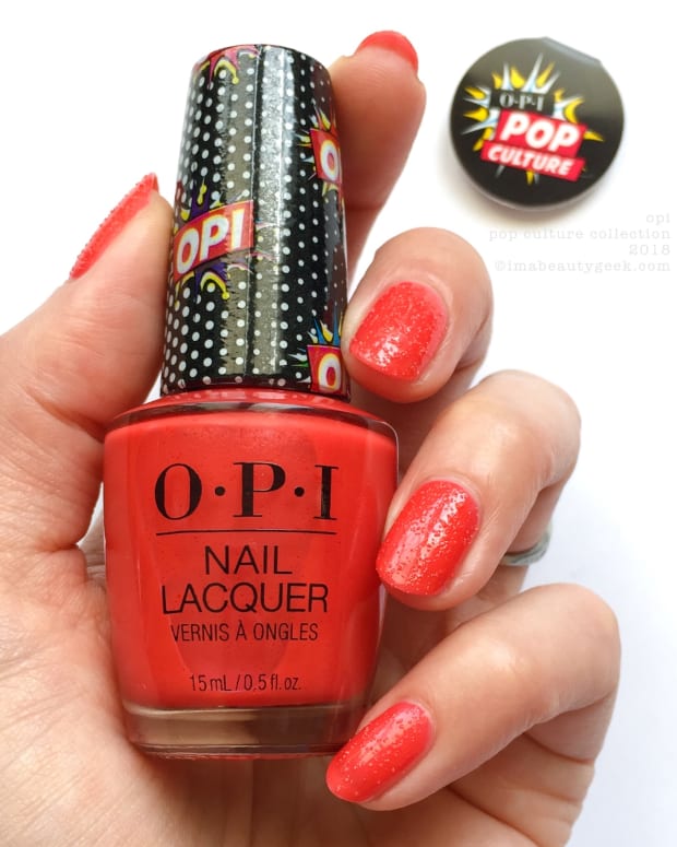 Opi Beautygeeks Opi Pop Culture Collection 2018 Swatches Review