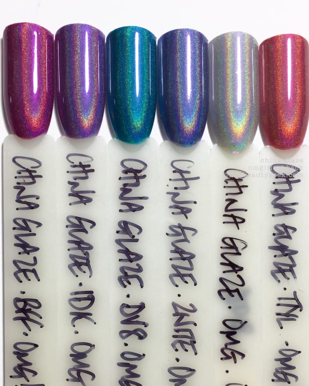 REVLON HOLOCHROME NAIL POLISH COLLECTION SWATCHES - Beautygeeks