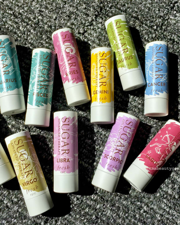 FRESH Zodiac Sugar Lip Treatment Advanced Therapy lip balms are not tinted