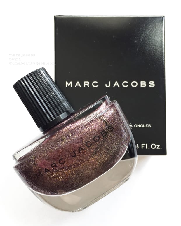 Marc Jacobs Petra Hi-Shine Enamored Nail Lacquer Swatches NOTD