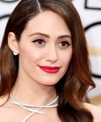 EMMY ROSSUM GOLDEN GLOBES 2016 MAKEUP - Beautygeeks