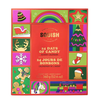 Squish 24 Days of Candy Advent Calendar 2022