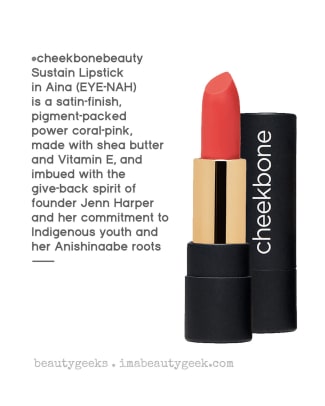 Cheekbone Sustain Lipstick in Aina_Made in Canada Beauty