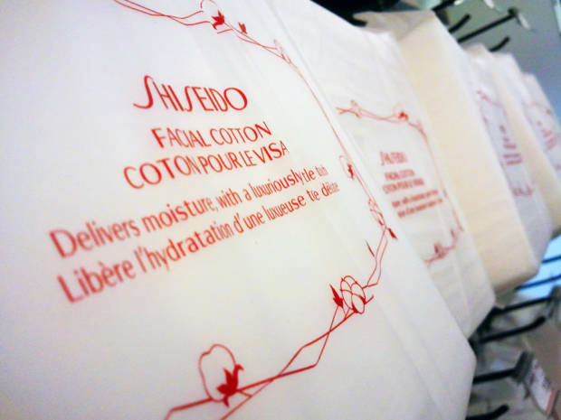 shiseido cotton rounds