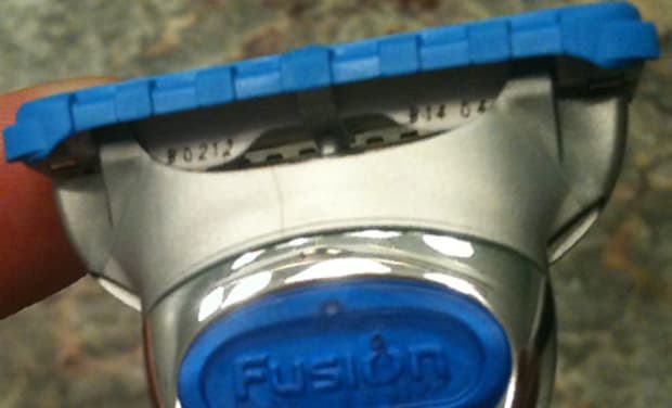 fake gillette fusion 5 blades