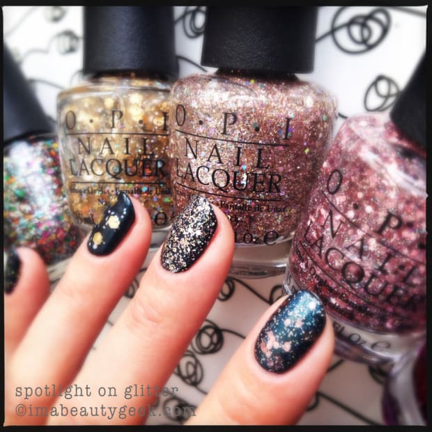 opi nail lacquer glitter