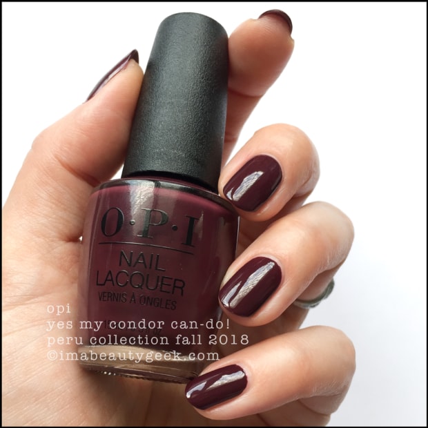 Opi Peru Collection Swatches Review Fall 2018 Beautygeeks