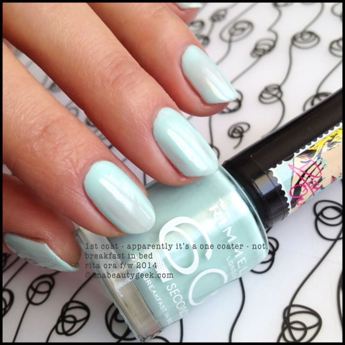 Rimmel Rita Ora 60 Second Polish -- AKA It's Not You, It's The Brush ...