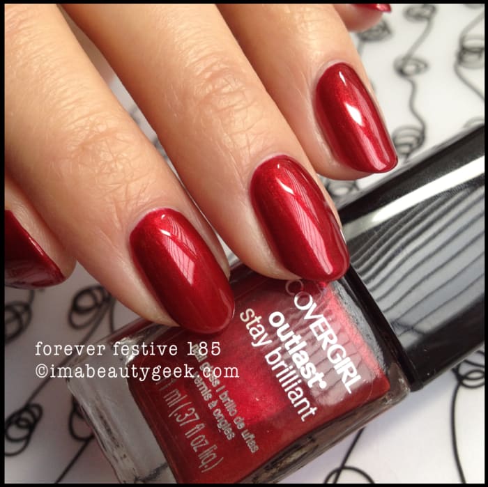 Covergirl Outlast Nail Polish: Shades of Holiday (and a Little Art ...